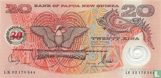 Papoea Nieuw Guinea 20 Kina 2004 - Afbeelding 1