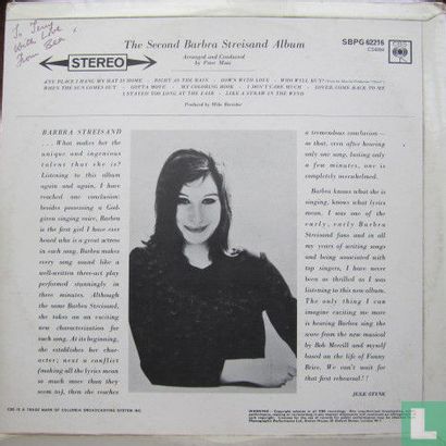 The Second Barbra Streisand Album - Image 2
