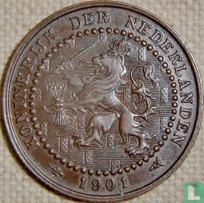 Nederland 1 cent 1901 (type 1) - Afbeelding 1