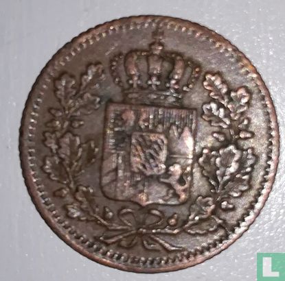 Bavaria 1 pfennig 1855 - Image 2