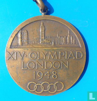 ENGELAND, Olympische Spelen LONDEN 1948  - Afbeelding 2