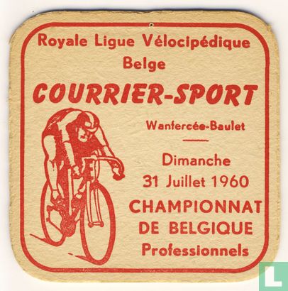 Bam-Pils / Royale Ligue Vélocipédique Belge Courrier-Sport Wanfercée-Baulet - Afbeelding 1