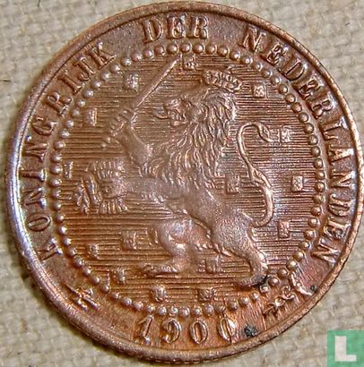 Niederlande 1 Cent 1900 (Typ 2) - Bild 1