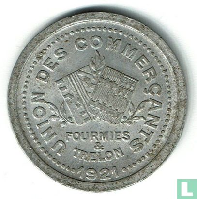 Fourmies et Trélon 10 centimes 1921 - Afbeelding 1