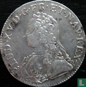 Frankrijk 1 écu 1726 (B) - Afbeelding 2