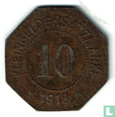 Zwickau 10 pfennig 1918 (type 1) - Image 1