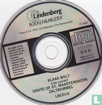 Live-concert  Grote- of St. Maartenskerk, Zaltbommel - Image 3