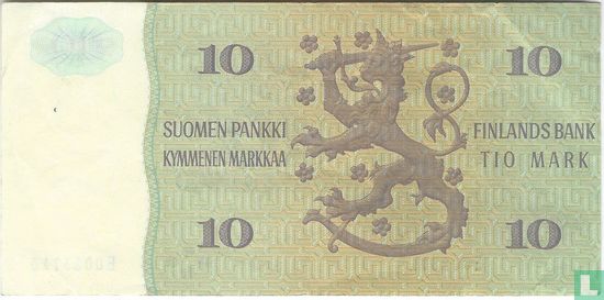 Finland 10 markkaa  - Afbeelding 2