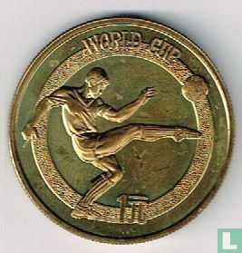 China 1 yuan 1982 (PROOF) "Football World Cup in Spain" - Image 2