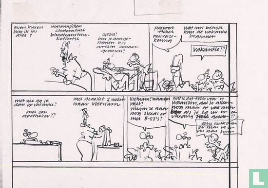 De Jager, Gerrit-5 Original sketches-Family Delaney-(1997) - Image 2