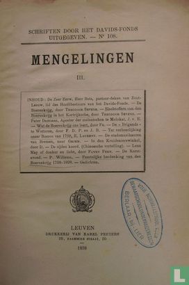 Mengelingen  III - Image 1
