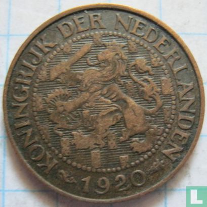 Netherlands 1 cent 1920 - Image 1
