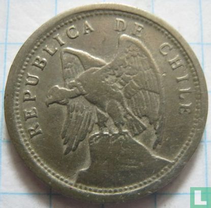 Chili 10 centavos 1925 - Afbeelding 2