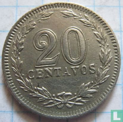 Argentinië 20 centavos 1925 - Afbeelding 2