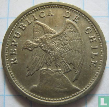 Chili 10 centavos 1936 - Image 2