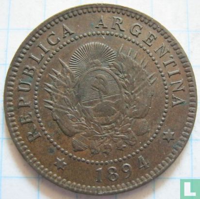 Argentinië 1 centavo 1894 - Afbeelding 1