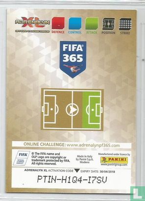 Rui Pedro - Ferencvárosi TC - FIFA 365 : 2018 Adrenalyn XL card 194