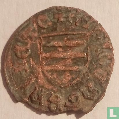 Hongarije 1 denár ND (1446-1453) - Afbeelding 1