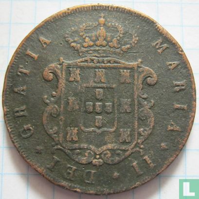 Portugal 20 Réis 1849 - Bild 2