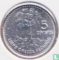 Guatemala 5 centavos 2010 (acier inoxydable) - Image 2