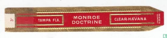 Monroe Doctrine - Tampa Fla. - Clear Havana - Afbeelding 1