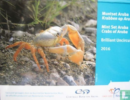 Aruba jaarset 2016 "Crabs of Aruba" - Afbeelding 1
