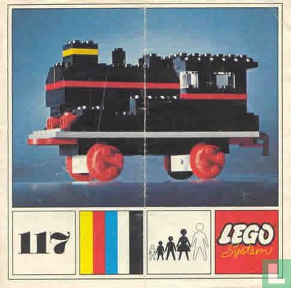 Lego 117 Locomotive without Motor - Image 1