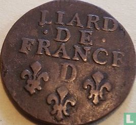 Frankreich 1 Liard 1693 (D) - Bild 2