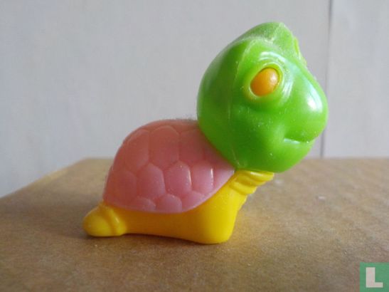 Schildpad (roze) - Afbeelding 1