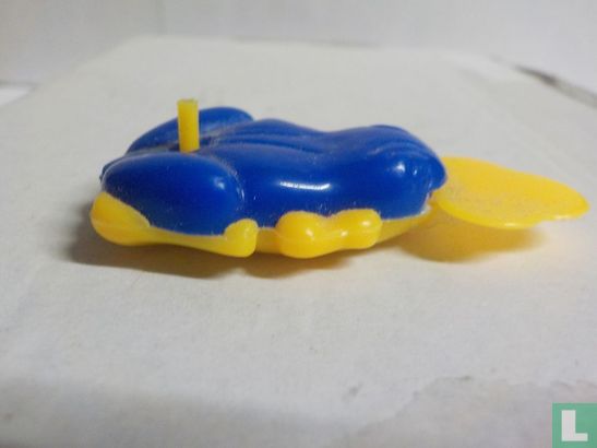 Kikker (blauw-geel) - Afbeelding 1
