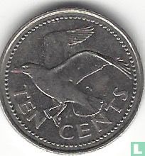 Barbados 10 cents 2003 - Image 2