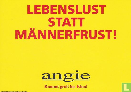 00729 - Angie "Lebenslust statt Männerfrust!" - Afbeelding 1