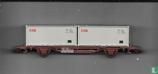 Containerwagen DSB - Afbeelding 1