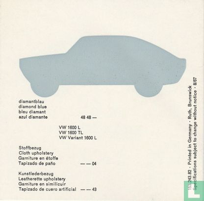 1967/68 VW 1600 - Image 2