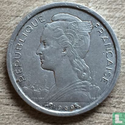 Französisches Afar- und Issa-Territorium 1 Franc 1969 - Bild 1