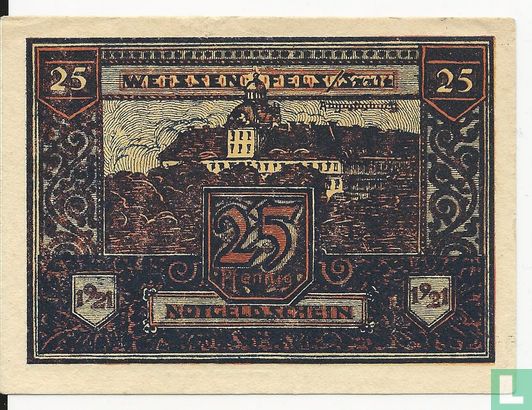 Weissenfels 25 Pfennig  - Afbeelding 2