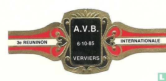 A.V.B Verviers 6-10-85 - 3e Réuninon Internationale - Image 1