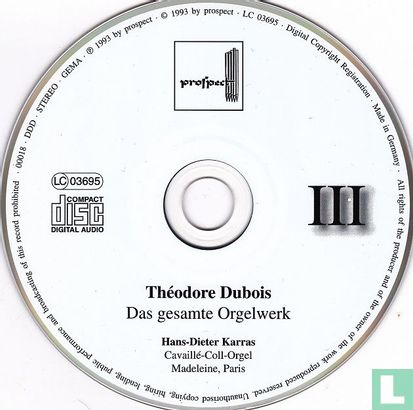 Dubois    Das gesamt Orgelwerk  (3) - Afbeelding 3