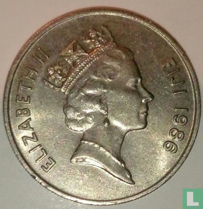 Fiji 10 cents 1986 - Afbeelding 1