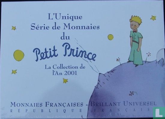 Frankrijk jaarset 2001 "The Little Prince" - Afbeelding 1