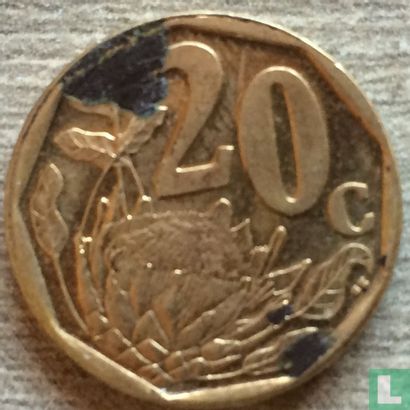 Afrique du Sud 20 cents 2012 - Image 2