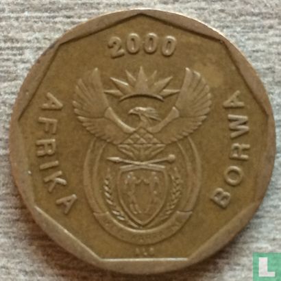 Afrique du Sud 50 cents 2000 (nouvelles armoiries) - Image 1
