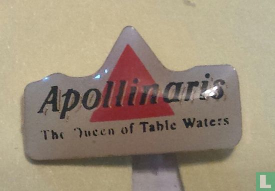 Apollinaris the queen of table water