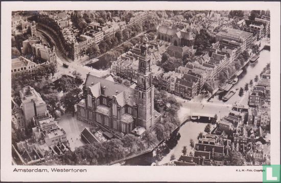 Luchtfoto Westerkerk
