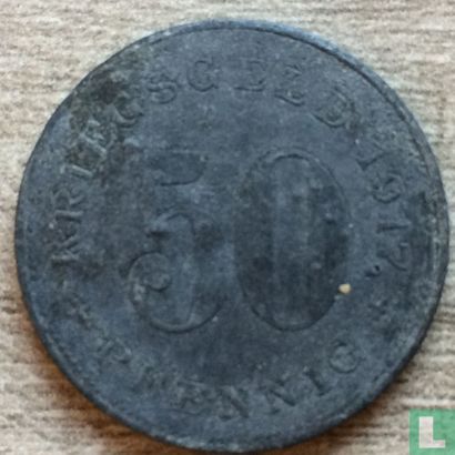 Wattenscheid 50 pfennig 1917 - Afbeelding 1