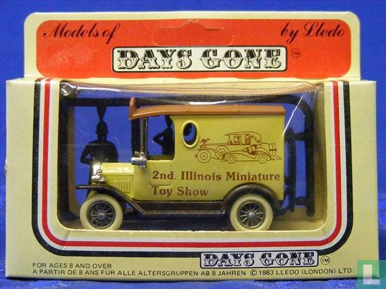 Ford Model-T Van '2nd Illinois Miniature Toy Show' - Afbeelding 1
