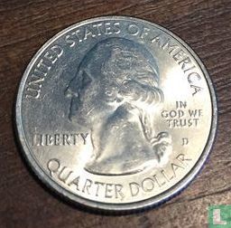 États-Unis ¼ dollar 2016 (D) "Theodore Roosevelt national park - North Dakota" - Image 2