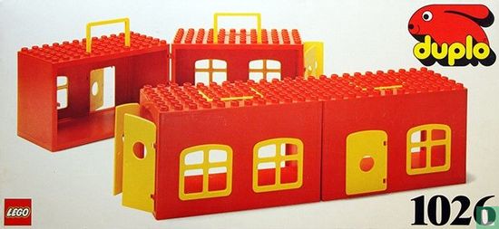 Lego 1026 Play Boxes from 2 yrs. - 2 elements