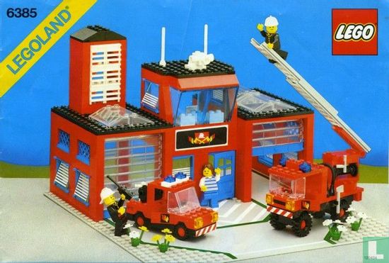 Lego 6385 Fire House-I