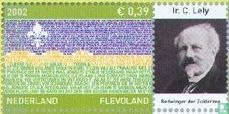 Province stamp of Flevoland - Image 1